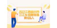 2022江西赣州市三江乡招聘特殊岗位6人公告