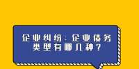 企业纠纷：企业债务类型有哪几种？