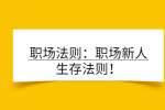 职场法则：职场新人生存法则！