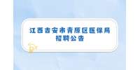 江西吉安市青原区医保局招聘公告